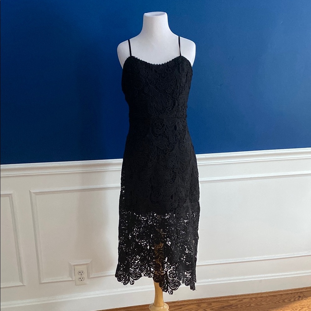 NSR Black Lace Dress